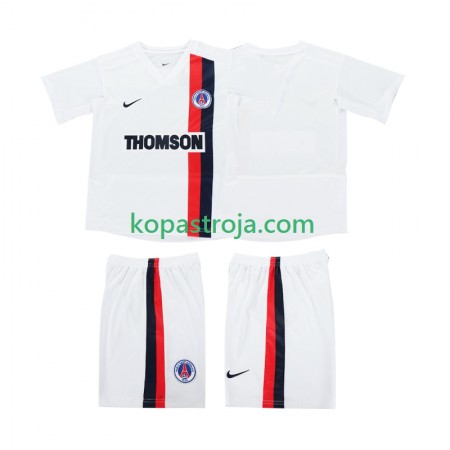 Billiga Fotbollströjor AC Milan 2003 Retro Barn Borta tröja 2002 Kortärmad